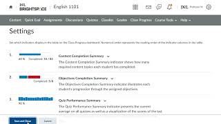 Monitor Class Progress | Instructor
