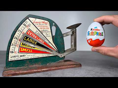 1940 Egg Scale Restoration - Antique Kitchen Tool