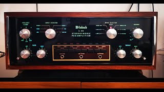 Video thumbnail for McIntosh C28 Stereo Preamplifier (1970-75) by YesterYearAudio