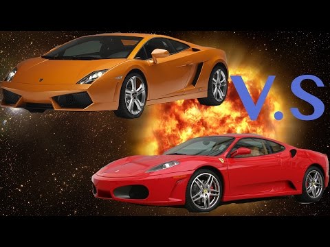 Ferrari f430 VS lamborghini gallardo Lp560-4