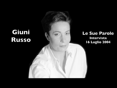 GIUNI RUSSO - "LE SUE PAROLE"- INTERVISTA