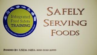 (Part 12): Safely Serving Food