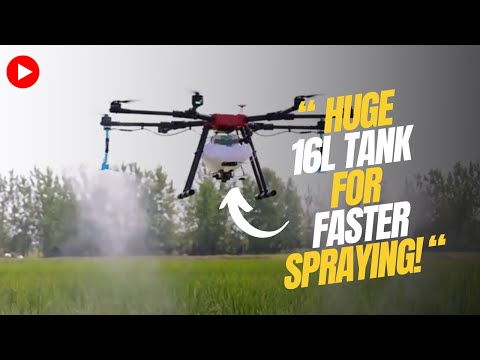 Unlocking Efficiency: The Ultimate Samli E416P Drone for Crop Spraying #agriculturedrone