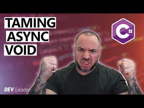 How to Tame the 'async void' Nightmare in C#