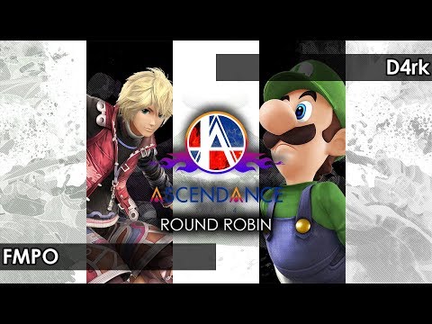 Smash 4: FMPO (Shulk/Roy) V D4rk (Luigi) - Ascendance 63 Tournament SSB4