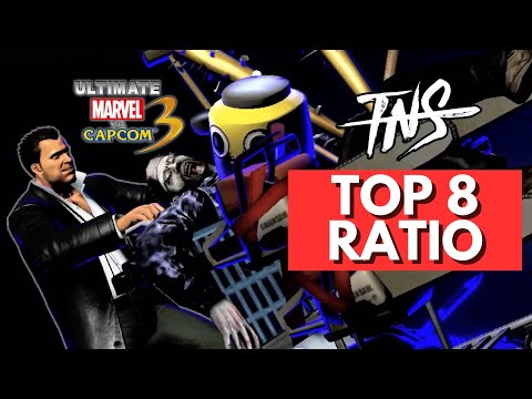 TNS UMvC3 RATIO #11 TOP 8 (Frank West, Haggar, Ryu, Arthur, Deadpool, Hulk) Tourney Marvel 3