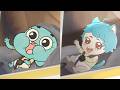 The Amazing World Of Gumball Original Vs Anime Animation