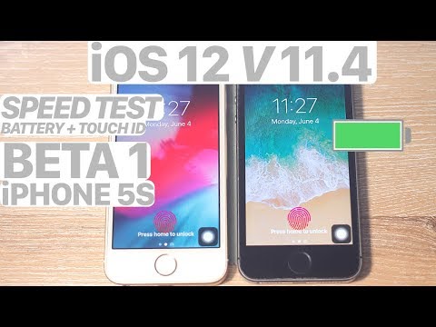 iOS 12 vs. iOS 11.4 SPEED Test + BATTERY + BENCHMARK! (iPHONE 5S) #iOS12 #iOS #WWDC #iPhone5S #iOS11
