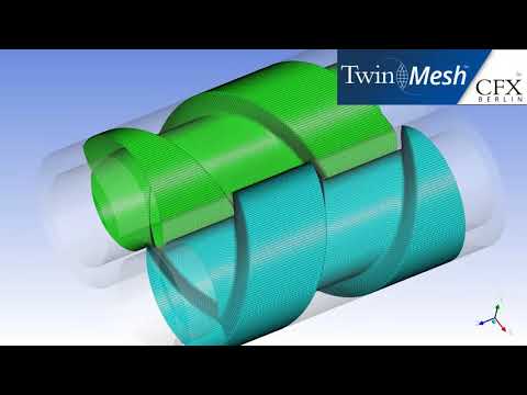 CFX Berlin-Video: CFD Analysis of Screw Vacuum Pump