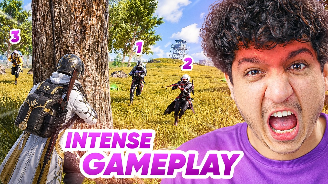 Intense Gameplay in BGMI