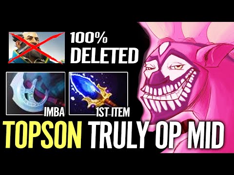 TOPSON Dazzle - Solo Mid - Dota 2 High-Level Pro Gameplay