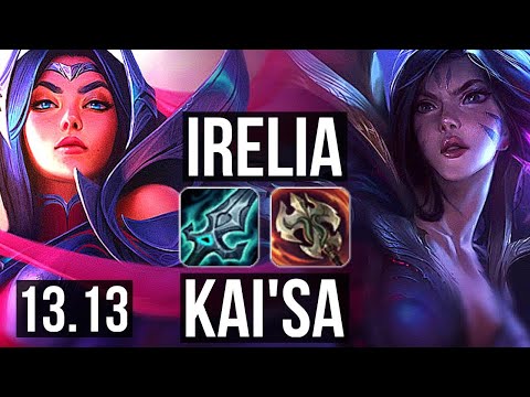 IRELIA & Thresh vs KAI'SA & Rakan (ADC) | 4.6M mastery, 2000+ games, 5/1/7 | NA Grandmaster | 13.13