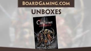 BoardGaming.com Unboxes Cutthroat Caverns