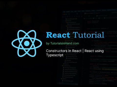 Constructor In React Constructor In React Typescript