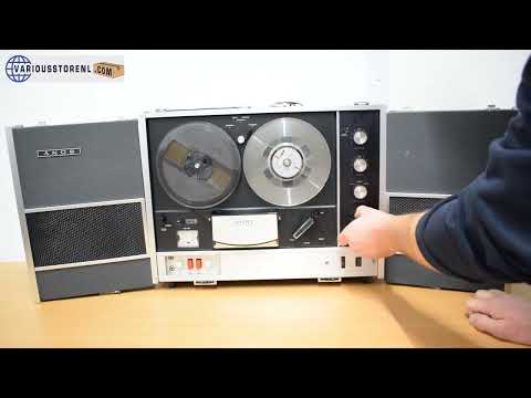 Sony TC 530 Stereo Tape Recorder Demonstration Video - For sale at www.variousstorenl.com