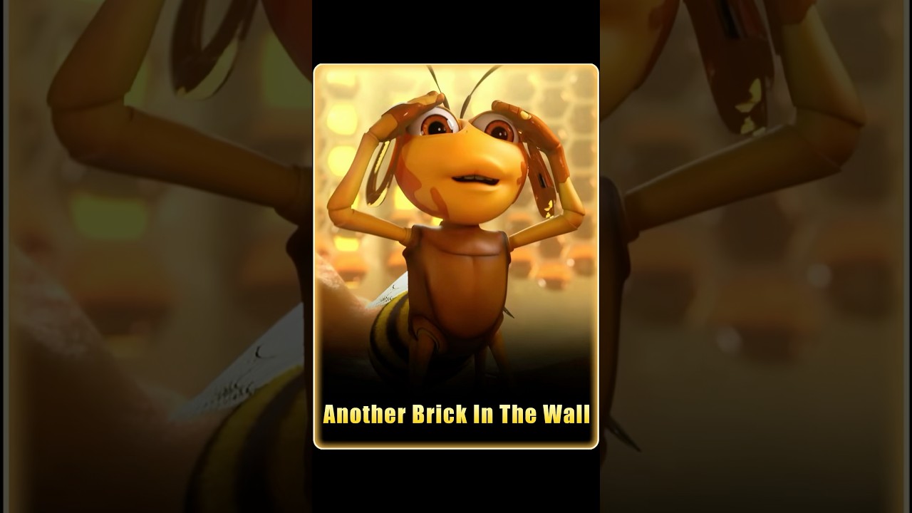 The Lazy Bee Suddenly Became Diligent #foryou #shorts #anime