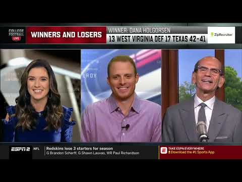 College Football Live 2018/11/05 Winners and Losers from Week 10