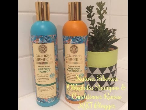 Natura Siberica Oblepikha Shampoo Video Preview