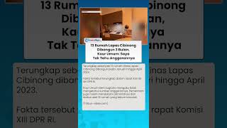 Download lagu HEBOH! 13 Rumah Lapas Cibinong Dibangun dalam 3 Bulan, Kaur Umum: Saya Tak Tahu Anggarannya mp3