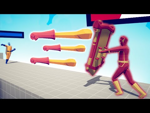 FLASH MIRROR SHIELD vs EVERY GOD - TABS | Totally Accurate Battle Simulator 2023