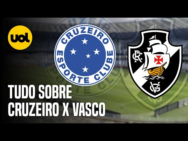 Cruzeiro x Vasco da Gama AO VIVO - onde assistir? - 33° rodada Brasileirão