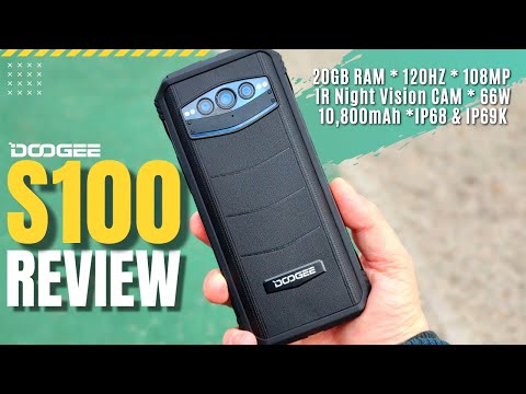 DOOGEE S100 Review: Up to 20GB of RAM, 120Hz, 108MP, IR Night Vision CAM, 66W charging, IP68 & IP69K