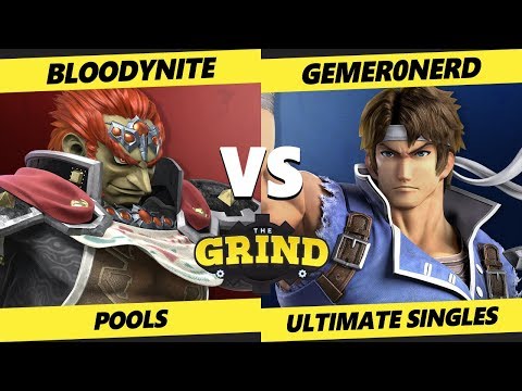 Smash Ultimate Tournament - Bloodynite (Ganondorf) Vs. Gamer0nerd (Richter) - The Grind 83 Pools