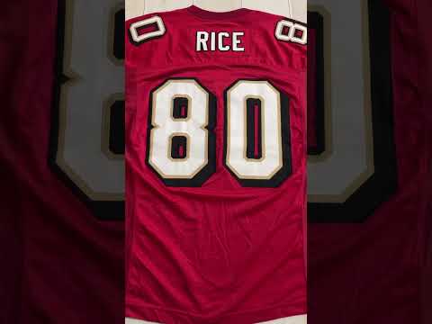 Jerry Rice Reebok ProLine 49ers Authentic Jersey #jerryrice #sanfrancisco49ers