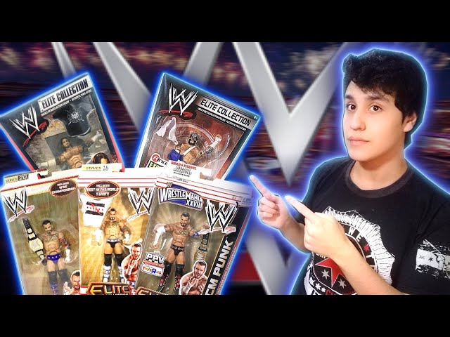 Vídeo relacionado con Mattel WWE Elite Collection Top Picks Conjunto de Accesorios y Figura de acción de 15,24 cm con Manos Intercambiables, Accesorios de Lucha, JHV15