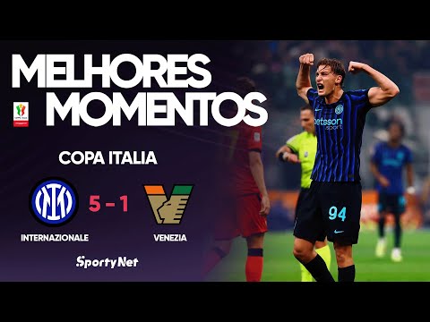 Gols e lances de Internazionale x Venezia