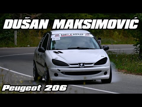 Dusan Maksimovic - Brdska trka Tuzla 2025 - Peugeot 206 1.6