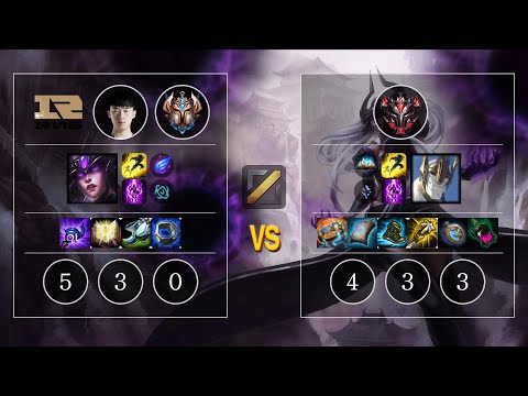 RNG Xiaohu Syndra vs Galio Mid - KR Challenger Patch 10.11