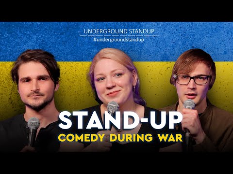 Stand Up Comedy in Wartime Ukraine І Kochegura, Kachura, Polishchuk I Underground Stand Up