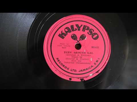 78RPM Dictator & Panter Jamaican Calypsonians Turn Around Gal Kalypso RL112 RL115