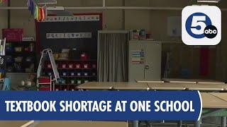 CMSD students head back to class, but one school is still waiting on math textbooks