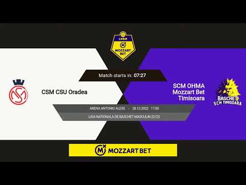 LNBM MOZZART 2022-2023: CSM CSU Oradea - SCM OHMA Mozzart Bet Timișoara