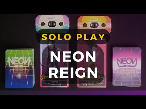 Neon Reign - Solo Playthrough | DaniCha
