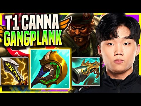 CANNA BRINGS BACK GANGPLANK WITH NEW ITEMS! - T1 Canna Plays Gangplank Top vs Renekton! | Season 11