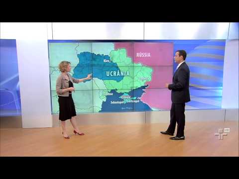 Analyze the map of Ukraine to better understand this situation.