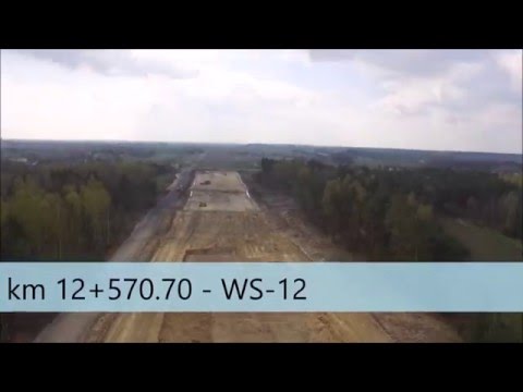 Budowa drogi krajowej S7 na odcinku-Obwodnica Radomia 14.04.16r.