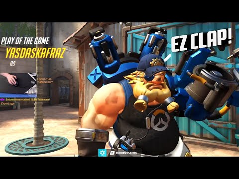 SUREFOUR DOMINATING AS TORBJORN! POTG! 21K DMG! [ OVERWATCH SEASON 23 TOP 500 ]