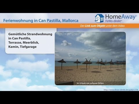 Playa de Palma: Gemütliche Strandwohnung in Can Pastilla, Terrasse - FeWo-direkt.de Video