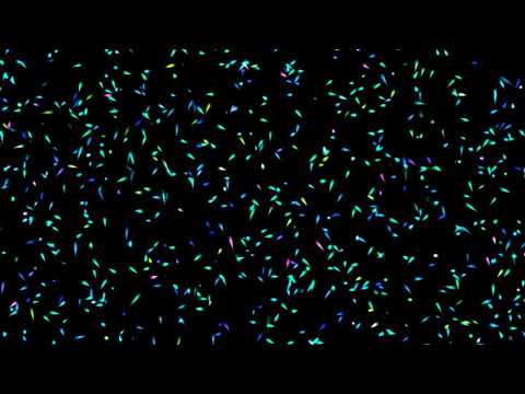 Club Visuals 977 - Color flames motion background