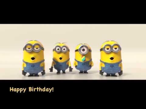 Minions Sing Happy Birthday 720p