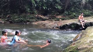 preview picture of video 'Mandi Ceria di Sungai Beruang, Menukung, Kalimantan Barat'
