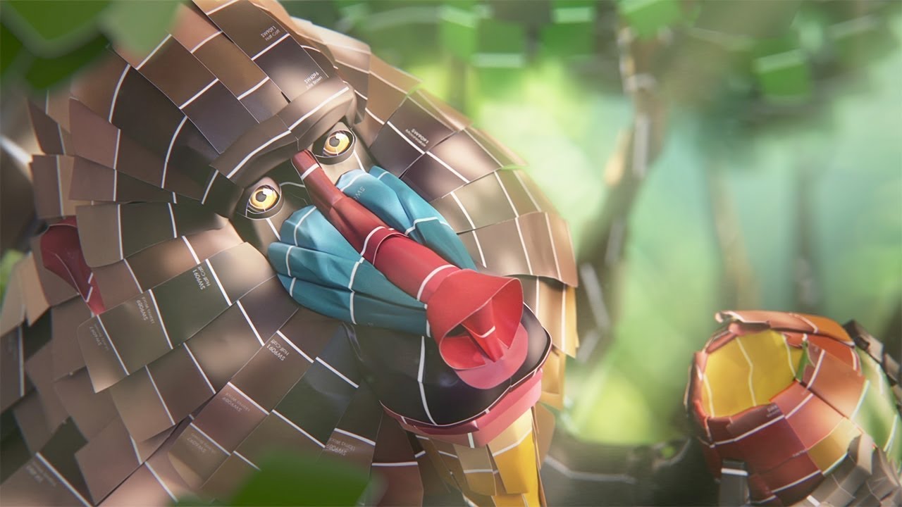 3D Animated TV Commercial - Safari Sherwin Williams - video 2
