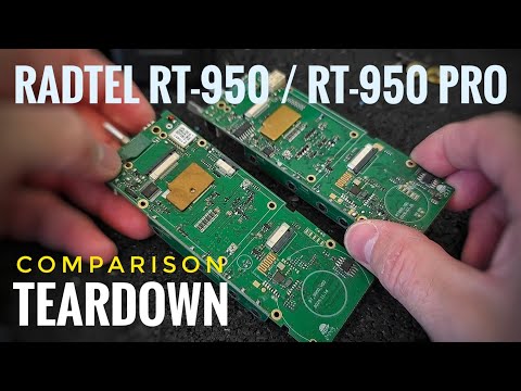 Radtel RT-950 vs. RT-950 PRO: Teardown & Comparison - IS IT THE SAME RADIO??
