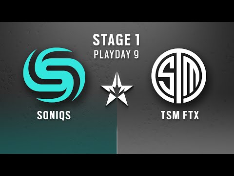 Soniqs vs TSM FTX // North American League 2022 - Stage 1 - Playday #9