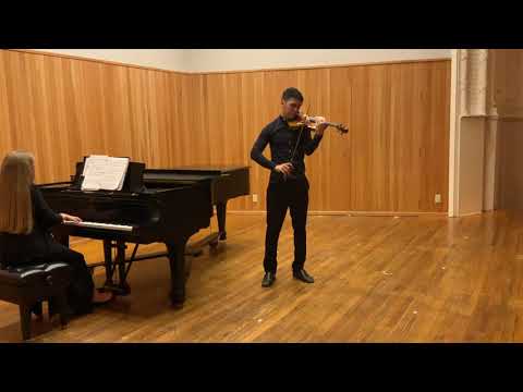 Pablo Campos - Bruch Violin Concerto no.1 in G minor, op 26, 1st Mov