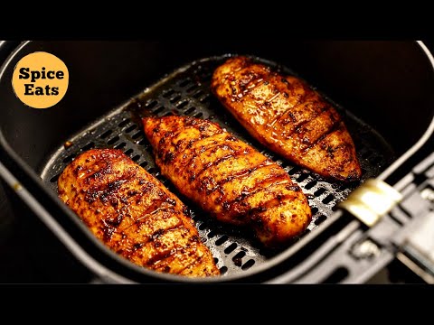 Air Fryer Grilled Chicken Breast | Air Fryer Grilled Chicken | Air Fryer Chicken Breast Recipe